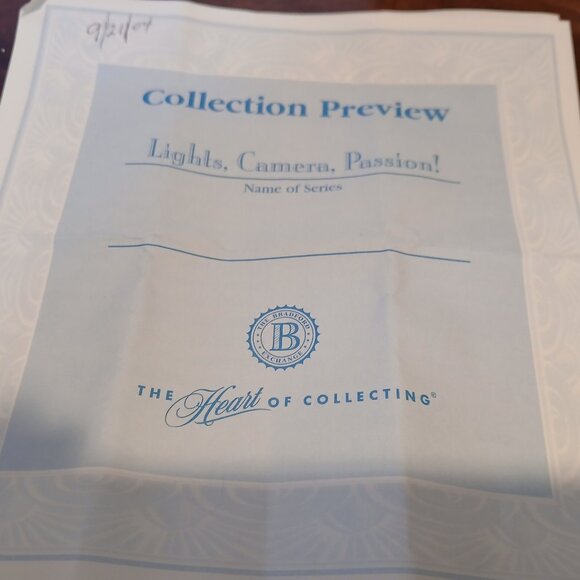 Bradford Exchange "Love's Embrace" Gone With The Wind - Picture 6 of 8